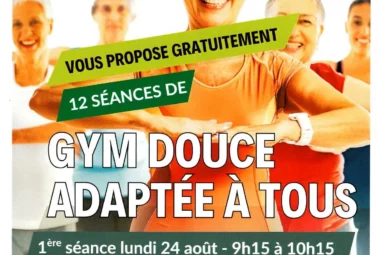 Séance de gym douce